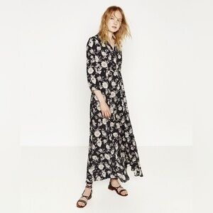 Zara - Floral Maxi Dress